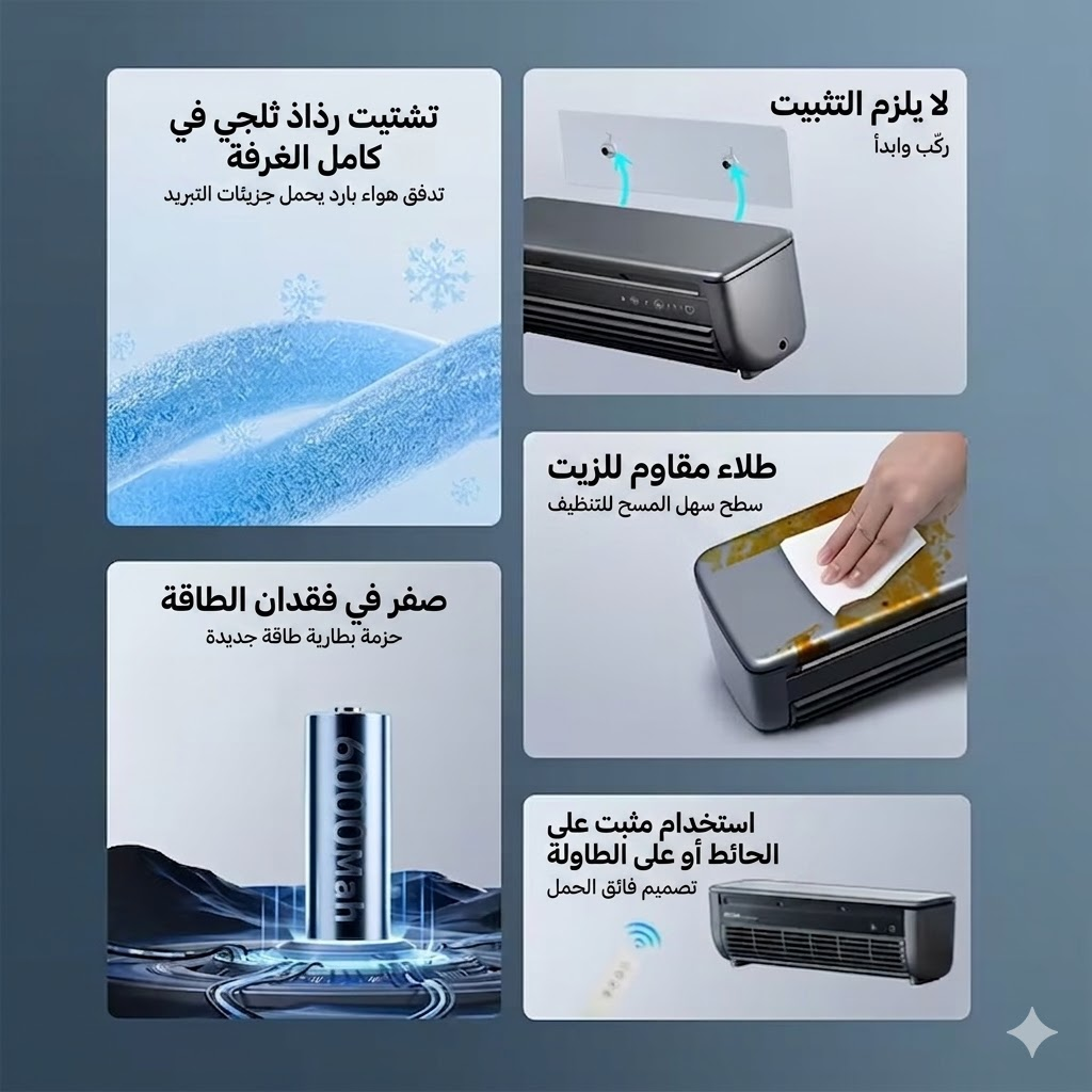 مكيف هواء الغرفة المحمول
